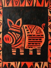 Obraz premium Piggy bank representing future savings and investment opportunities