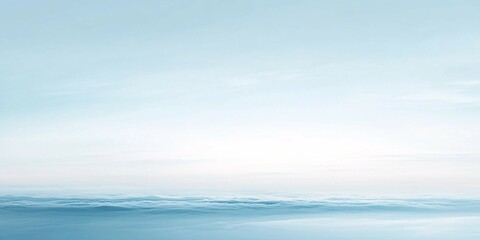 Obraz premium Blue sky and clouds gradient background with soft tones