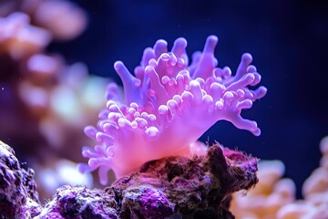 Obraz premium Colorful Coral Underwater in Aquarium.