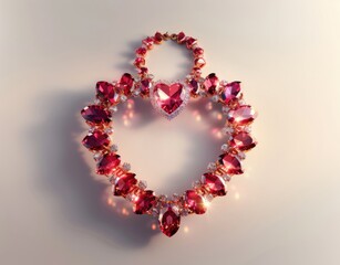 Obraz premium Jewelry, valentine's day