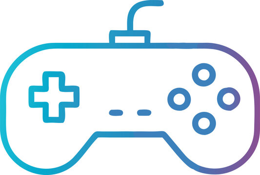 recommend clip art: Gamepad icon. Game controller silhouette vector, Video game controller