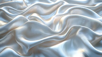 Fototapeta premium Soft Silver Fluid Gradient Texture Background
