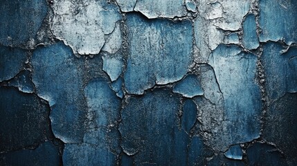 Obraz premium Dark blue textured background with a grunge appearance resembling cement or concrete