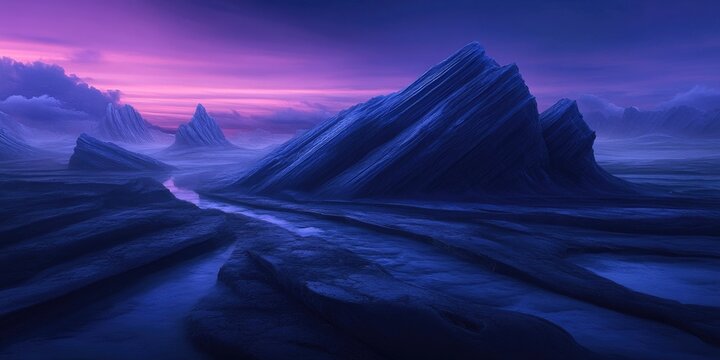 Dramatic flysch rock formations along a coastal landscape, Dramatic coastal rock formations