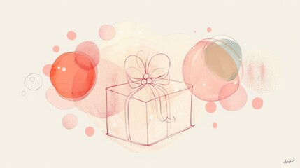 Fototapeta premium a gift box 