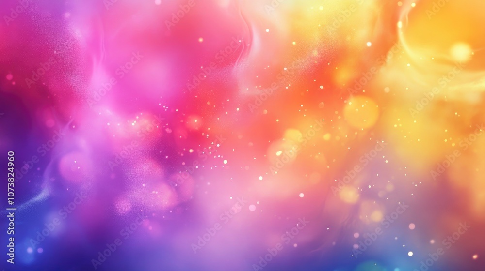 Poster colorful abstract background with a soft blur effect and gradient design