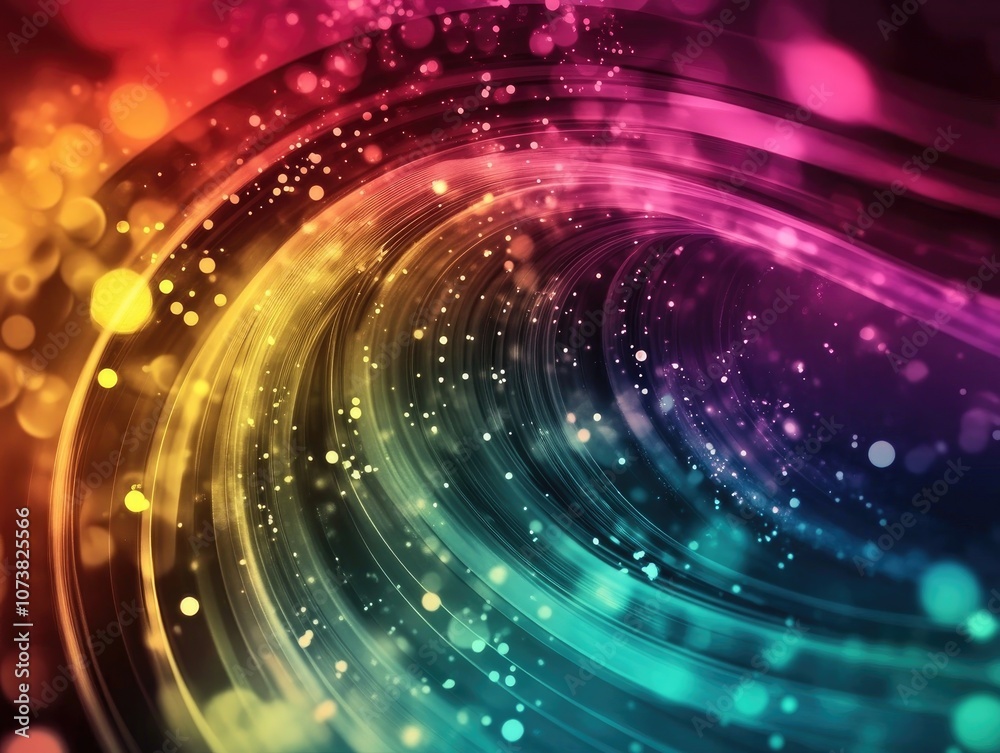 Poster abstract background in a raster format
