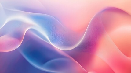 Obraz premium Colorful abstract geometric texture with a blurred background featuring a gradient wave illustration and swirling patterns ideal for wallpaper textile digital printing or creative design