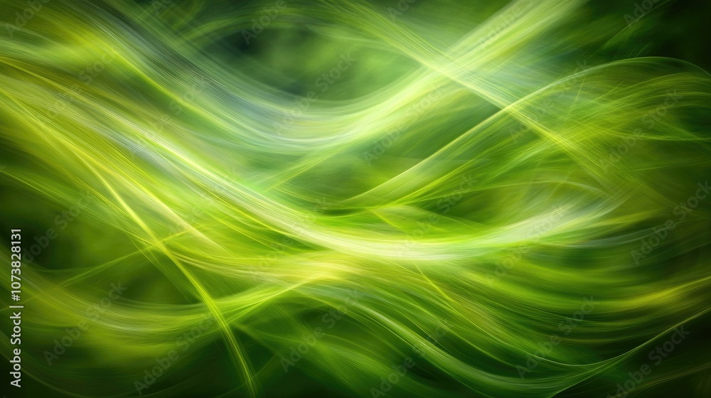 Poster smooth abstract green background with a blurred effect suitable for various design applications