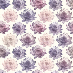 Seamless pattern with flowers