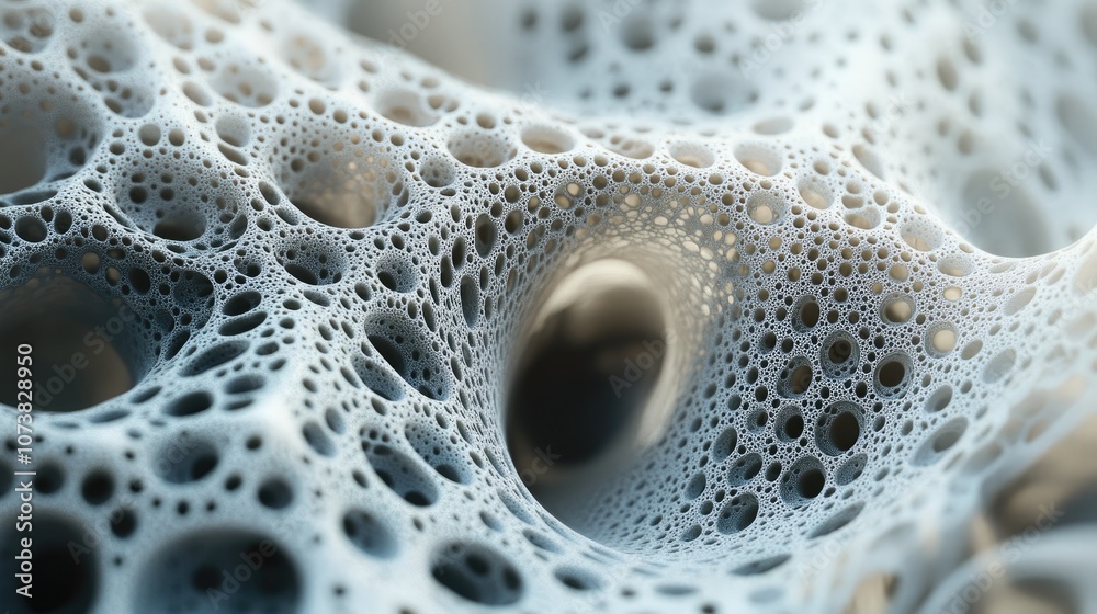 Aufkleber an abstract fractal design created by computer generation showcasing a never ending pattern that exh