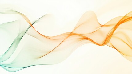 Soft pastel waves gracefully intertwine, creating a calming backdrop that inspires tranquility and a sense of harmony. Generative AI