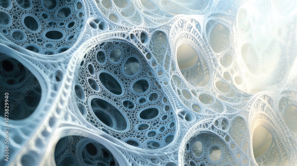 Aufkleber abstract fractal design featuring intricate self replicating patterns ideal for digital wallpaper an