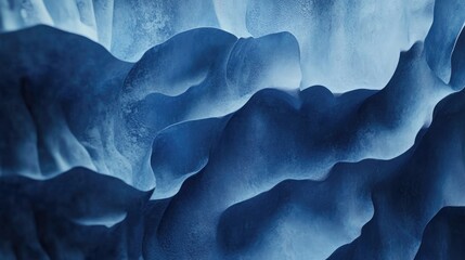 Fototapeta premium Textured blue tone on a coated surface