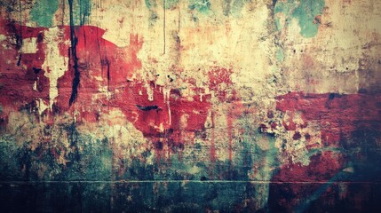 Urban art graffiti wall featuring a grunge texture embodying the essence of hip hop culture