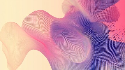 Abstract halftone line background featuring a geometric dynamic pattern suitable for modern design applications like signs symbols logos and icons