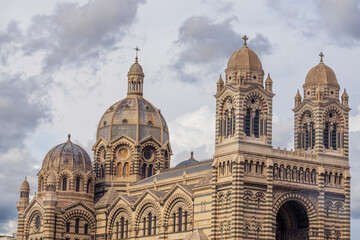 Obraz premium Cathedral de la Major in Marseille, France
