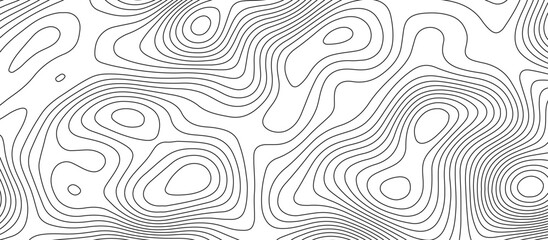  Abstract white wave paper curved reliefs background design. The black on white contours topography stylized relief diagram line wave carve pattern background.