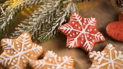 Baked Christmas cookies
