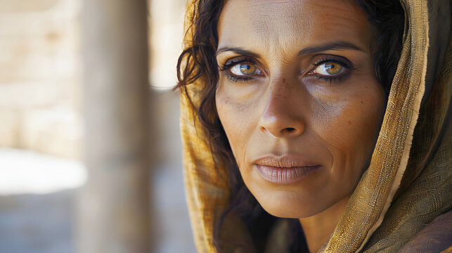 Huldah, one of the female prophetesses in the Bible, was known for her wisdom and great authority. Her words were highly respected.