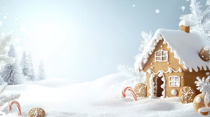 Features captivating christmas two different perspectives - left we see