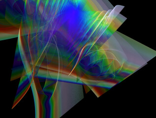 Imaginatory fractal abstract background Image