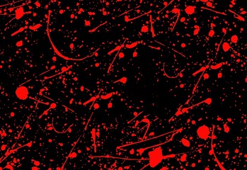 Red paint texture background brush