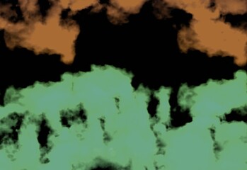 Obraz premium Paints smoke abstraction neon background retro
