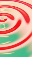 Abstract 3D vertical social media phone screen festive backgrounds New Year holly Merry Christmas candy cane lollipop sweets ornament textured event mockup poster blank space rendered wallpaper