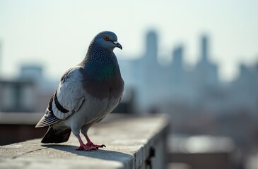 pigeon on the roof