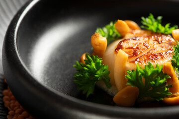 Scallop luxury meal