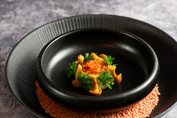 Scallop luxury meal