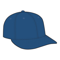 Classic Navy Blue Baseball Cap


