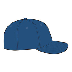 Classic Navy Blue Baseball Cap
