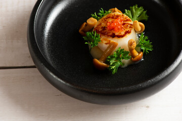 Scallop luxury meal