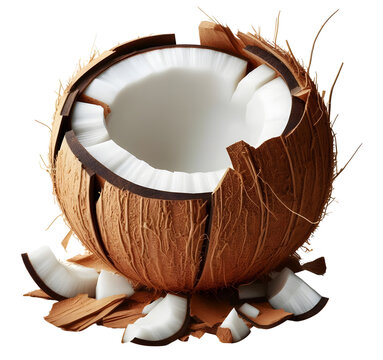 recommend clip art: Fresh coconut split png broken coconut png coconut piece png halved coconut png sliced coconut png crashed coco png transparent background image