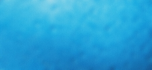 Blurred background of water drops on blue background with grainy texture