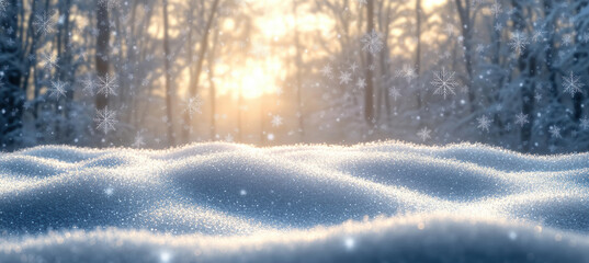 Snow-Covered Winter Wonderland