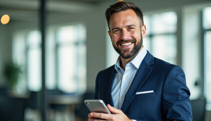 Fototapeta premium Confident Business Professional