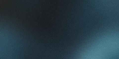 Elegant subtle dark petrol blue gradient background texture with grainy light effect