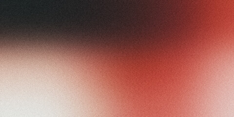Subtle textured effect created by abstract grainy gradient background in shades of red, black, and white