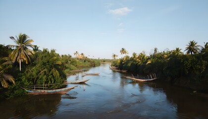 Cacheu River Scenery