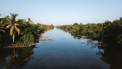 Fototapeta premium Cacheu River Scenery