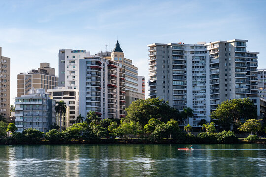 Condado Lagoon in Candado, San Juan Puerto RIco 