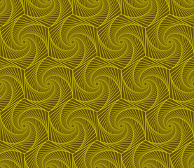 Guilloche seamless pattern. Seamless pattern of monochrome fractal curves. Fractals. Background of fractals. Background in shades of gray. Seamless pattern in shades of gray.