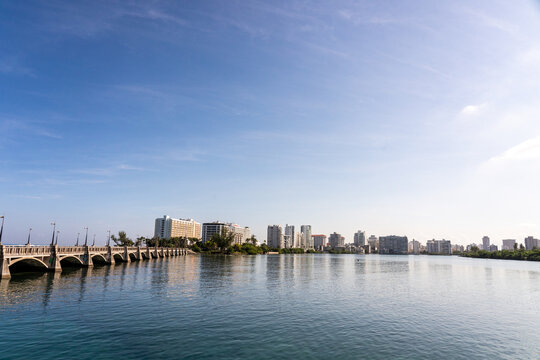 Condado Lagoon in Candado, San Juan Puerto RIco 