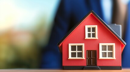 Officer Reviewing Property Equity Rate