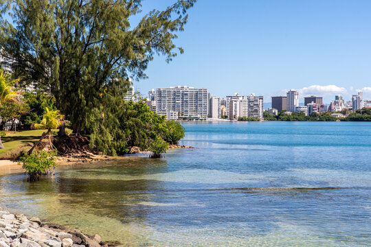 Condado Lagoon in Candado, San Juan Puerto RIco 