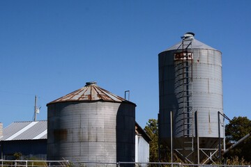 Grain production in middle America