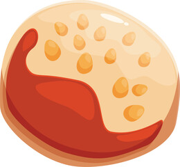 Sweet caramel and chocolate chips cookie, perfect for a snack or dessert